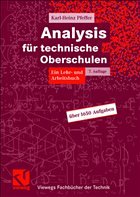 Analysis für technische Oberschulen - Pfeffer, Karl-Heinz