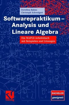 Softwarepraktikum - Analysis und Lineare Algebra - Bahns, Dorothea;Schweigert, Christoph