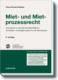 Miet- und Mietprozessrecht, Kommentar, mit CD-ROM