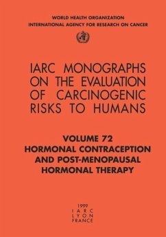 Hormonal Contraception and Post-Menopausal Hormonal Therapy - The International Agency for Research on Cancer