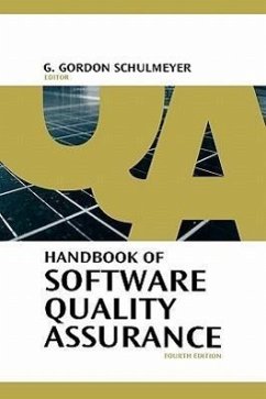 Handbook of Software Quality Assurance - Schulmeyer, G. Gordon