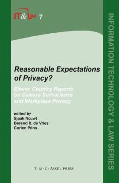 Reasonable Expectations of Privacy? - Nouwt, Sjaak / de Vries, Berend R. / Prins, Corien (eds.)