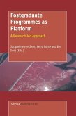 Postgraduate Programmes as Platform