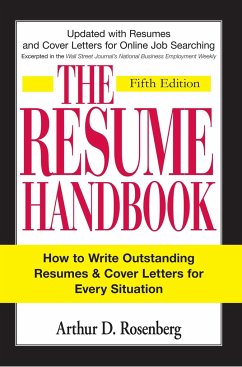 The Resume Handbook - Rosenberg, Arthur D