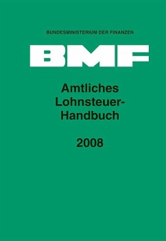Cover Amtliches Lohnsteuer-Handbuch 2008