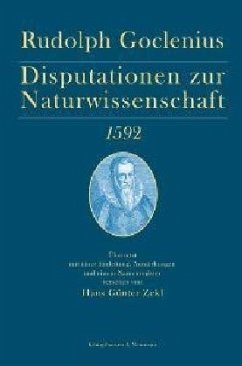 Cover Disputationen zur Natur-Wissenschaft 1592