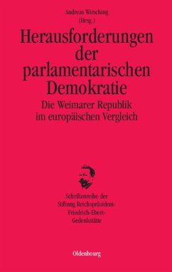 Herausforderungen der parlamentarischen Demokratie - Wirsching, Andreas (Hrsg.)