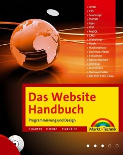 Das Website Handbuch - Hauser, Tobias, Christian Wenz und Florence Maurice