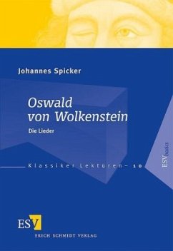 Oswald von Wolkenstein - Spicker, Johannes