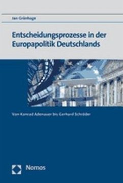 Entscheidungsprozesse in der Europapolitik Deutschlands - Grünhage, Jan