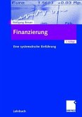 Finanzierung : eine systematische Einführung. Lehrbuch