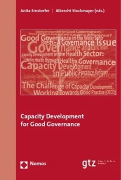 Capacity Development for Good Governance - Ernstorfer, Anita / Stockmayer, Albrecht (ed.)