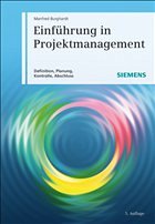 Einführung in Projektmanagement - Burghardt, Manfred