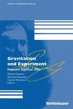 Gravitation and Experiment - Damour, Thibault / Duplantier, Bertrand / Rivasseau, Vincent (eds.)