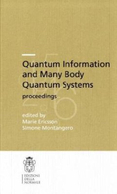 Quantum Information and Many Body Quantum Systems - Ericsson, Marie (ed.)