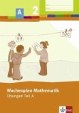 2. Schuljahr, Übungen / Wochenplan Mathematik Tl.A