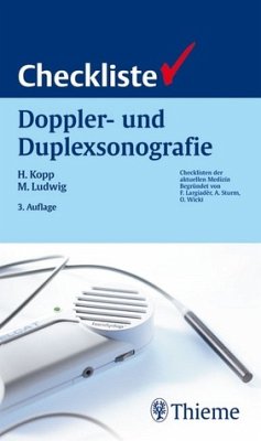 Checkliste Doppler- und Duplexsonographie - Kopp, Helmut / Ludwig, Malte