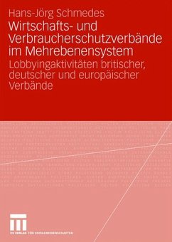 Wirtschafts- und Verbraucherschutzverbände im Mehrebenensystem - Schmedes, Hans-Jörg