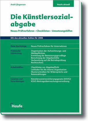 Die Künstlersozialabgabe