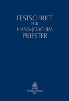 Festschrift für Hans-Joachim Priester - Hommelhoff, Peter / Rawert, Peter / Karsten Schmidt (Hgg.)