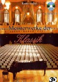 Meisterwerke der Klassik, für Klavier (leicht), m. Audio-CD