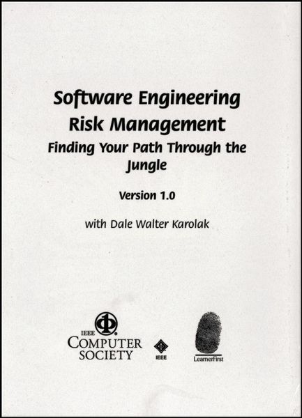 Software Engineering Risk Management Software Engineering Risk Management