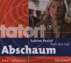 Cover Sabine Postel liest den Fall 'Abschaum' / tatort, Audio-CDs