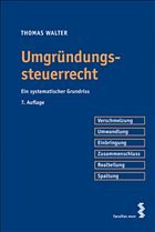 Umgründungssteuerrecht - Walter, Thomas