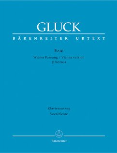 Cover Ezio (Wiener Fassung von 1763/64), Klavierauszug
