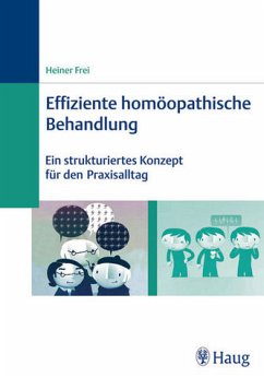 Cover Effiziente homöopathische Behandlung