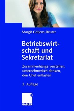 Betriebswirtschaft und Sekretariat - Gätjens, Margit