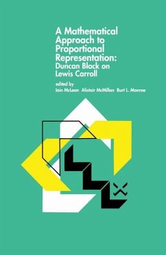 A Mathematical Approach to Proportional Representation: Duncan Black on Lewis Carroll - McLean