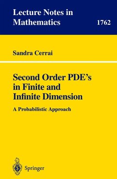 Second Order PDE's in Finite and Infinite Dimension - Cerrai, Sandra