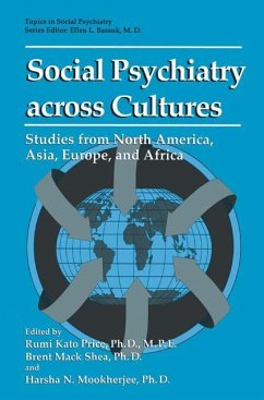 Social Psychiatry across Cultures - Price, Rumi Kato / Shea, Brent Mack / Mookherjee, Harsa N. (eds.)