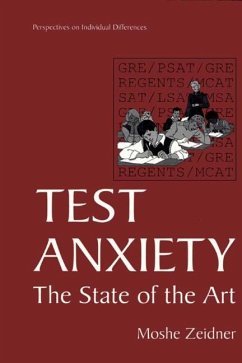 Test Anxiety - Zeidner, Moshe