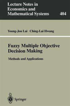Fuzzy Multiple Objective Decision Making - Lai, Young-Jou;Hwang, Ching-Lai