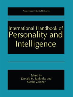 International Handbook of Personality and Intelligence - Saklofske, Donald H. (ed.) / Zeidner, Moshe