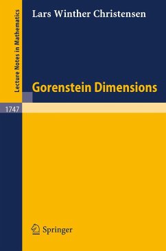 Gorenstein Dimensions - Christensen, Lars W.