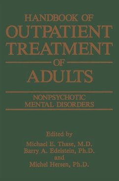 Handbook of Outpatient Treatment of Adults - Edelstein