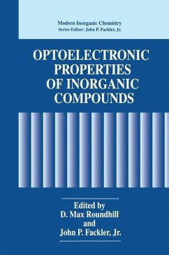 Optoelectronic Properties of Inorganic Compounds - Roundhill, D. Max / Fackler Jr., John P. (Hgg.)