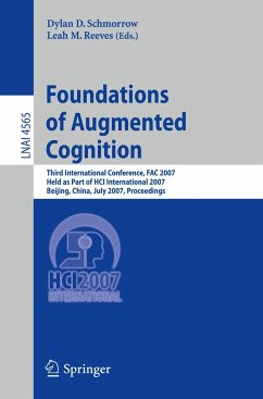 Foundations of Augmented Cognition - Schmorrow, Dylan D. / Reeves, Leah M. (eds.)