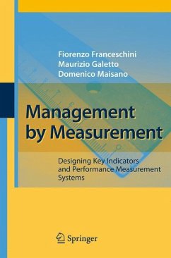 Management by Measurement - Franceschini, Fiorenzo