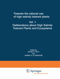 Towards the rational use of high salinity tolerant plants - Lieth