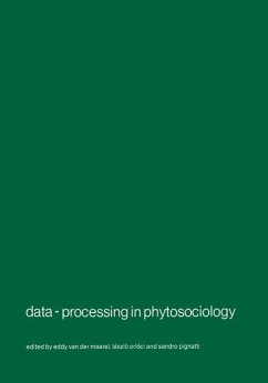 Data-processing in phytosociology - van der Maarel