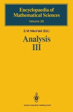 Analysis III - Nikol'skii, Sergei M. (ed.)