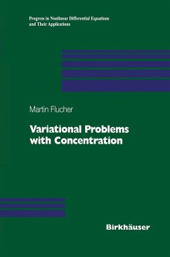 Variational Problems with Concentration - Bach, Martin F.