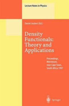 Density Functionals: Theory and Applications - Joubert