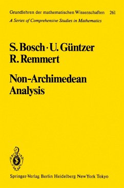 Non-Archimedean Analysis - Bosch, S.;Güntzer, U.;Remmert, R.