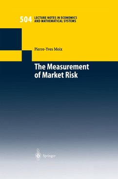 The Measurement of Market Risk - Moix, Pierre-Yves