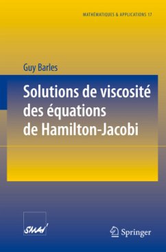 Solutions de viscosité des équations de Hamilton-Jacobi - Barles, Guy